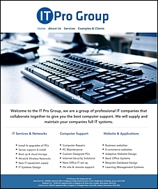 IT Pro Group Website