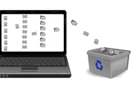 Copying data files safely from an old computer